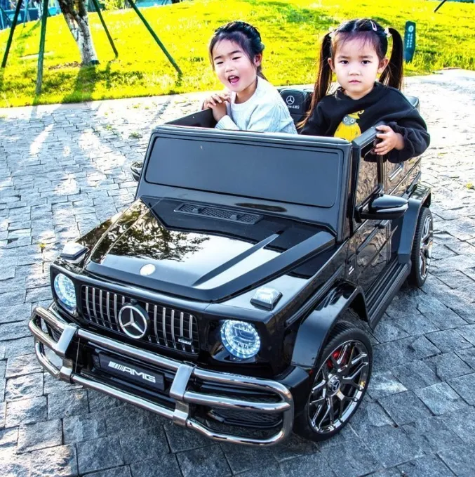 Детский электромобиль джип Bambi Racer 4WD Мерседес M 4259EBLR-2 черный