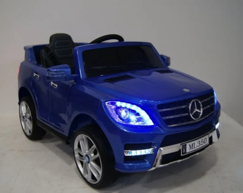 Детский электромобиль джип Mercedes Benz M 3568EBLRS-4 синий автопокраска