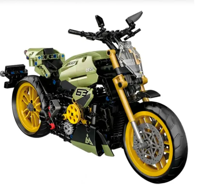 -мотоцикл DUCATI GRAND DEVIL 756 деталей QJ 5184