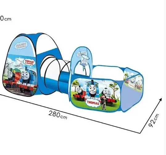 Детская палатка Детская палатка с туннелем и кольцом Паровозик Томас 96965 E