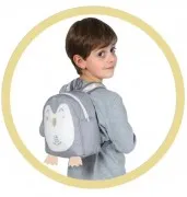Дитячий ляльковий візочок DeCuevas Pipo класичний з сумкою-рюкзаком 86047