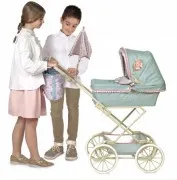 Детская коляска для кукол FIDELIA 82045 DECUEVAS с сумкой и зонтиком